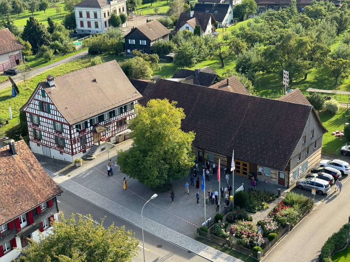Hirsche us em Ballon vom Kurt Frieden